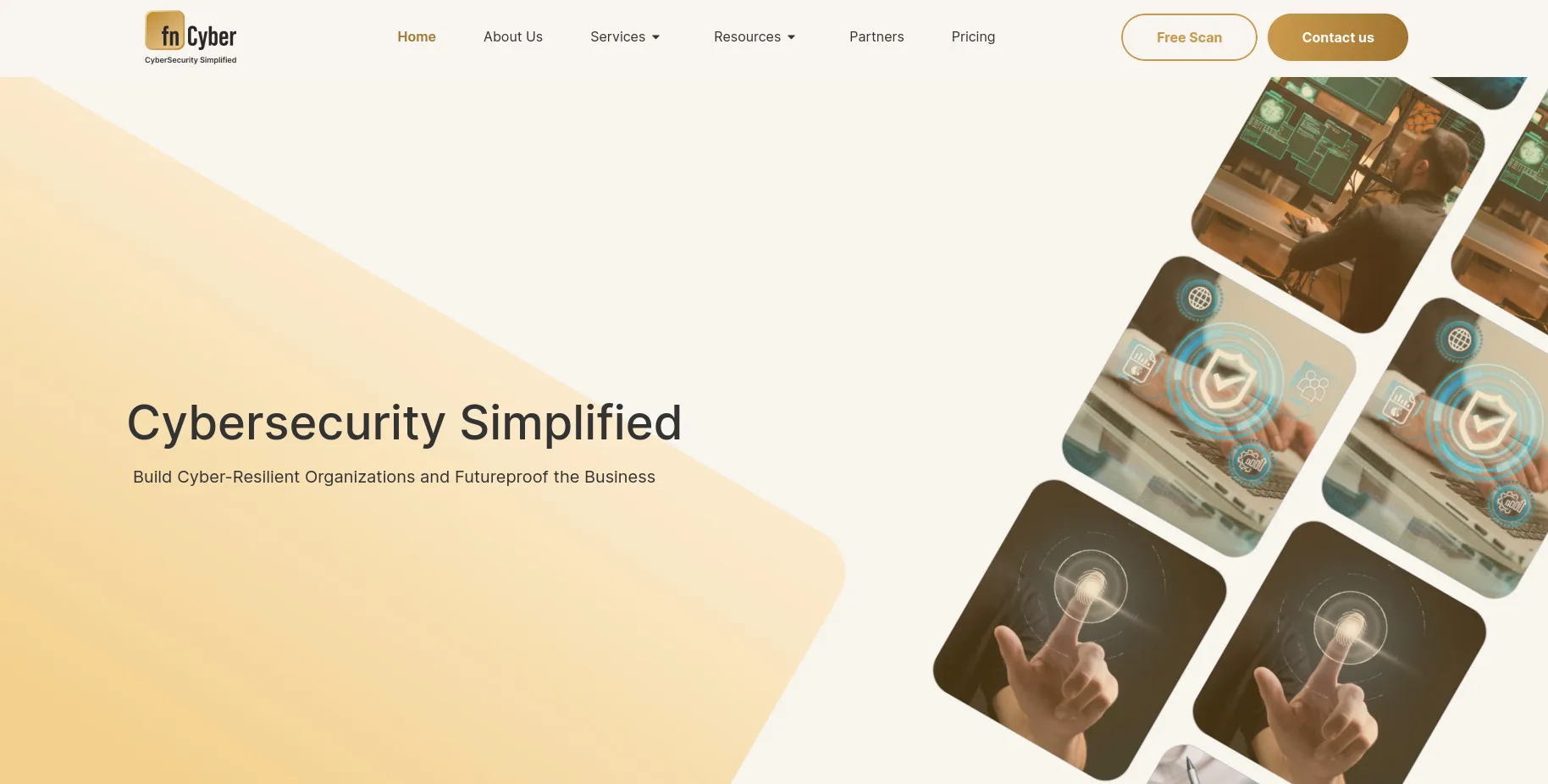 FnCyber portfolio preview